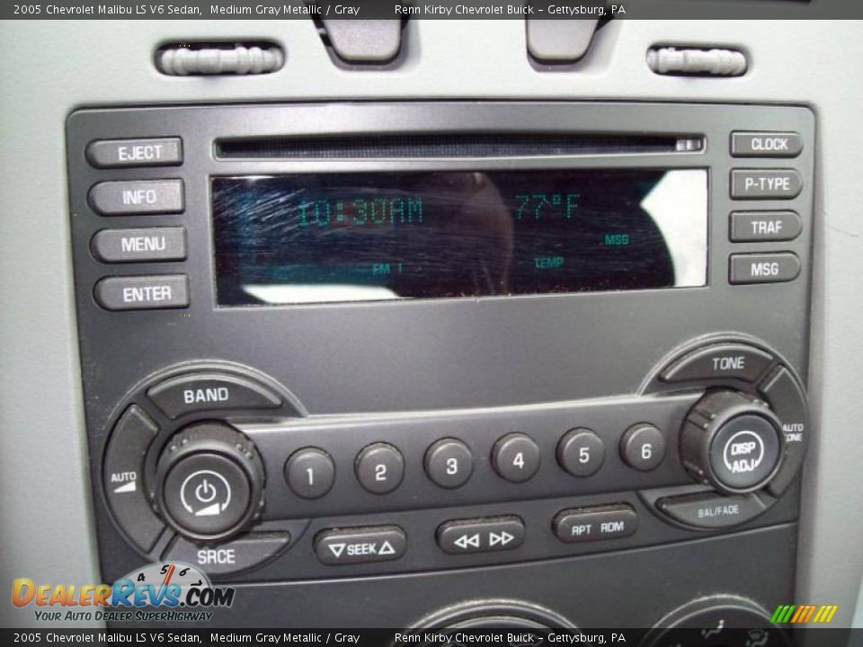2005 Chevrolet Malibu LS V6 Sedan Medium Gray Metallic / Gray Photo #21