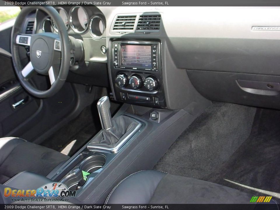 2009 Dodge Challenger SRT8 HEMI Orange / Dark Slate Gray Photo #14