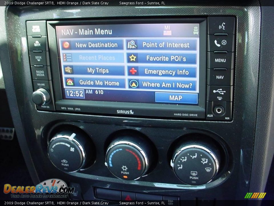 2009 Dodge Challenger SRT8 HEMI Orange / Dark Slate Gray Photo #15