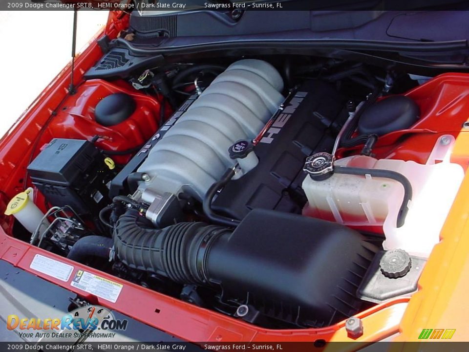 2009 Dodge Challenger SRT8 HEMI Orange / Dark Slate Gray Photo #19
