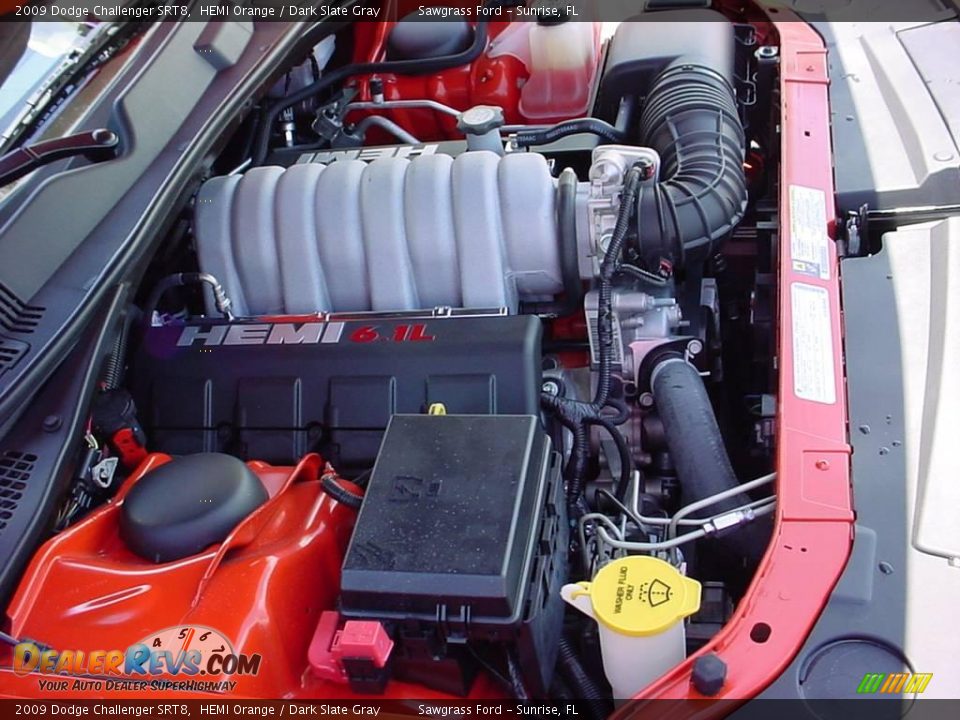 2009 Dodge Challenger SRT8 HEMI Orange / Dark Slate Gray Photo #20