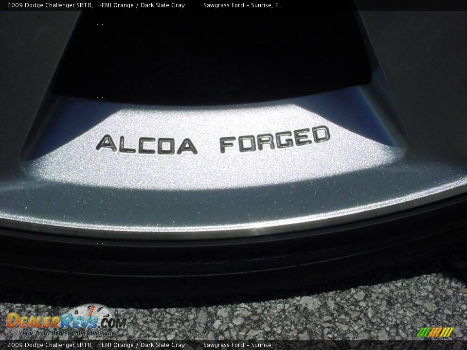 2009 Dodge Challenger SRT8 HEMI Orange / Dark Slate Gray Photo #23