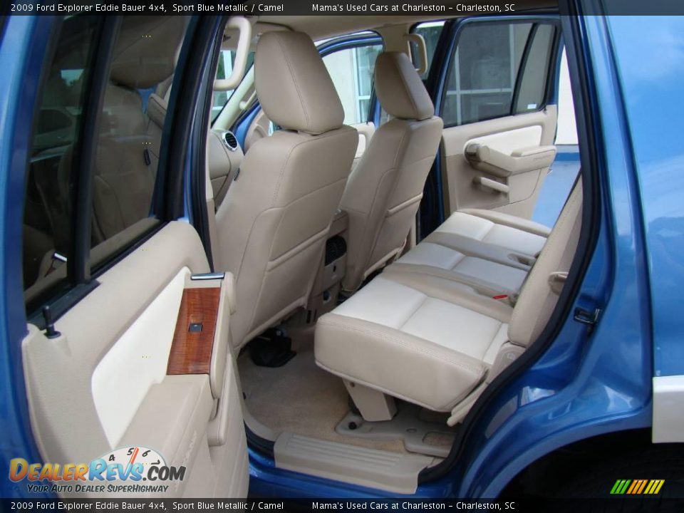 2009 Ford Explorer Eddie Bauer 4x4 Sport Blue Metallic / Camel Photo #11