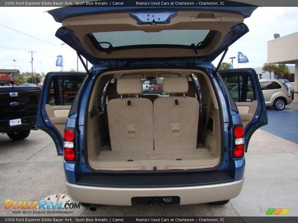 2009 Ford Explorer Eddie Bauer 4x4 Sport Blue Metallic / Camel Photo #12