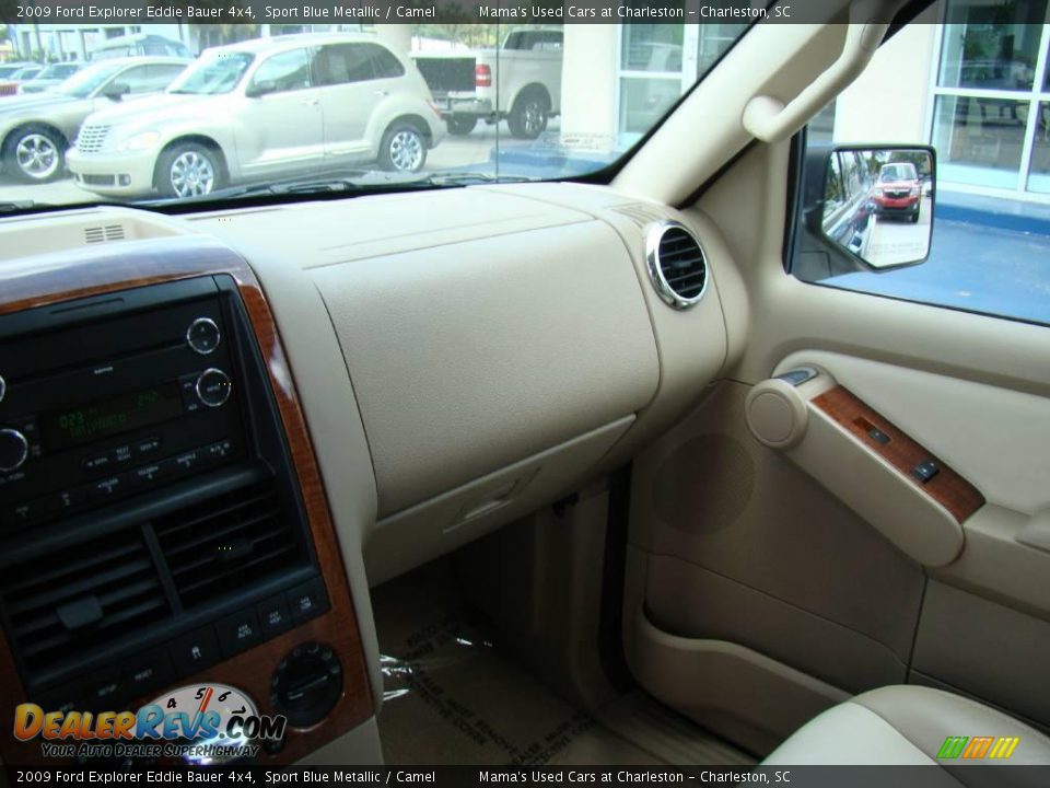 2009 Ford Explorer Eddie Bauer 4x4 Sport Blue Metallic / Camel Photo #16