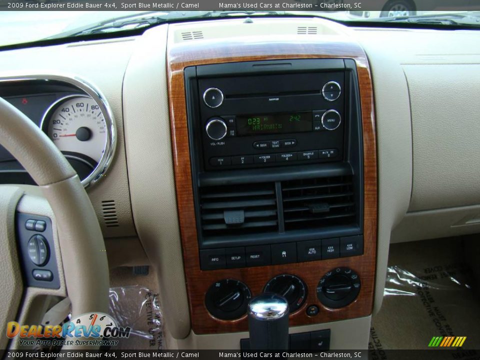 2009 Ford Explorer Eddie Bauer 4x4 Sport Blue Metallic / Camel Photo #17