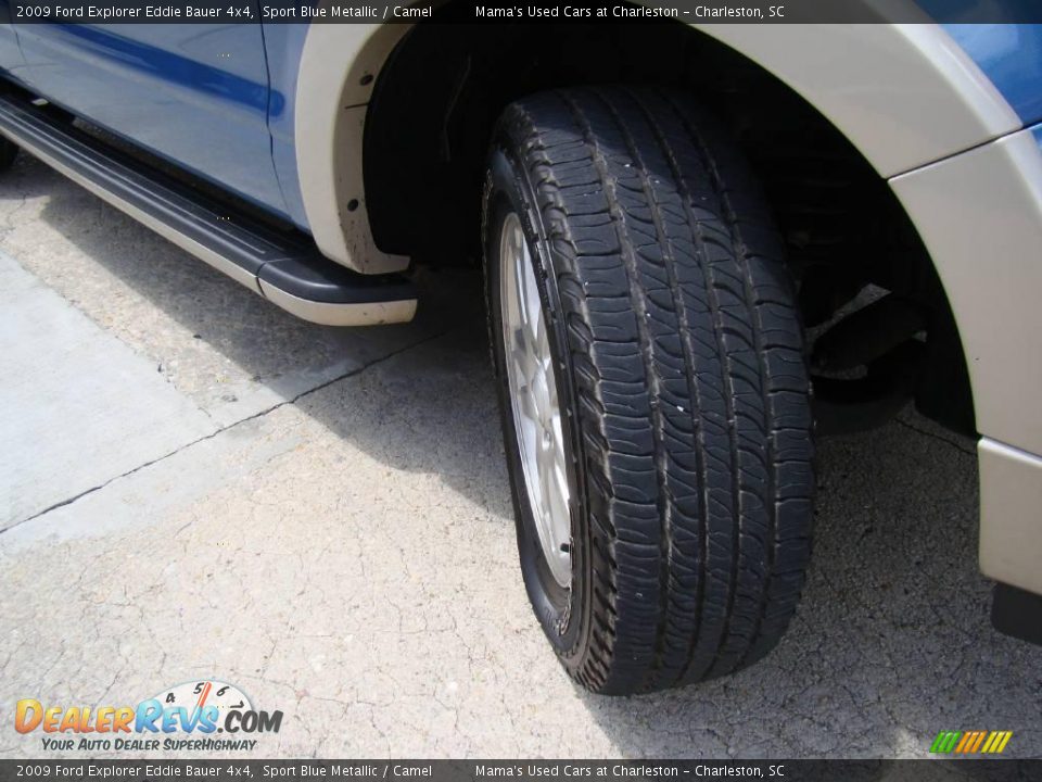 2009 Ford Explorer Eddie Bauer 4x4 Sport Blue Metallic / Camel Photo #22