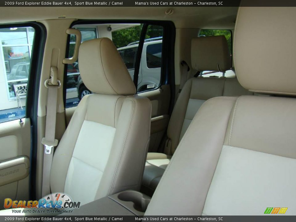 2009 Ford Explorer Eddie Bauer 4x4 Sport Blue Metallic / Camel Photo #27