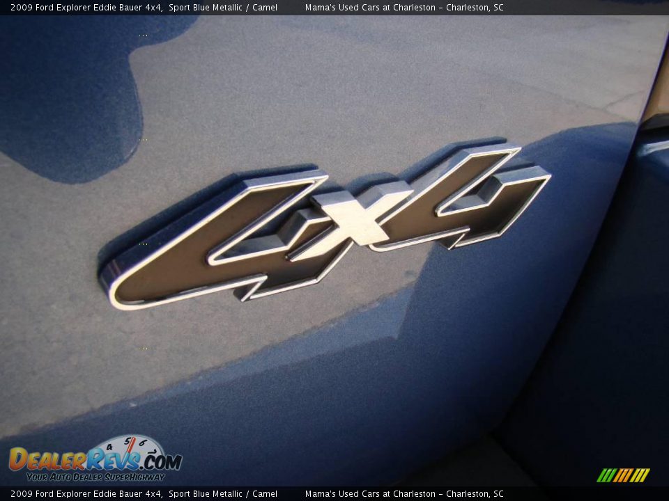 2009 Ford Explorer Eddie Bauer 4x4 Sport Blue Metallic / Camel Photo #29