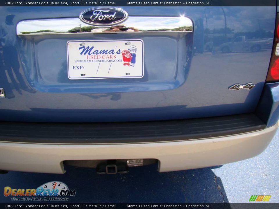 2009 Ford Explorer Eddie Bauer 4x4 Sport Blue Metallic / Camel Photo #30