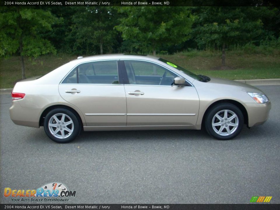 2004 Honda Accord EX V6 Sedan Desert Mist Metallic / Ivory Photo #2