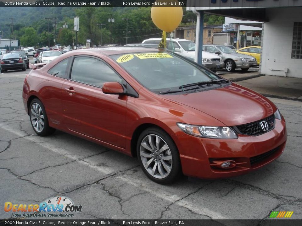 2009 Orange honda civic si #4