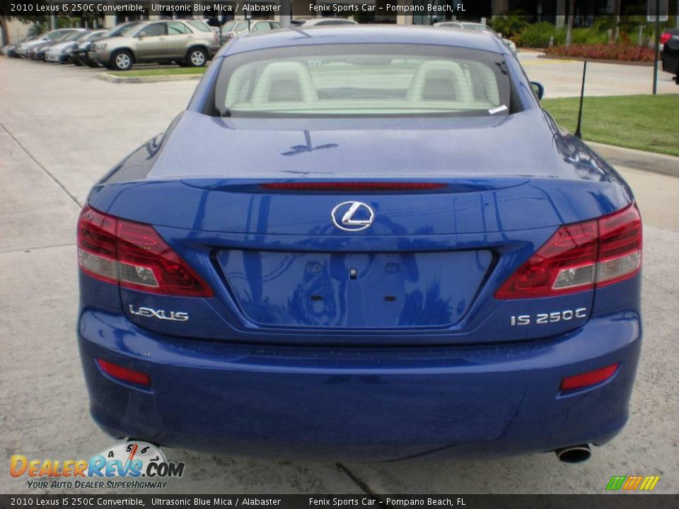 2010 Lexus IS 250C Convertible Ultrasonic Blue Mica / Alabaster Photo #2