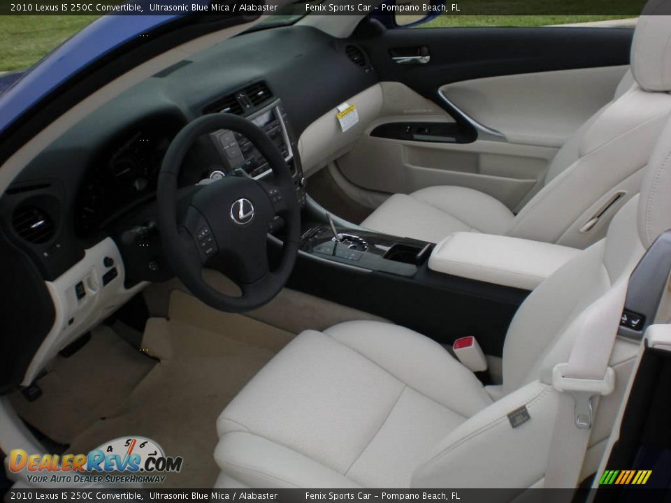 2010 Lexus IS 250C Convertible Ultrasonic Blue Mica / Alabaster Photo #5