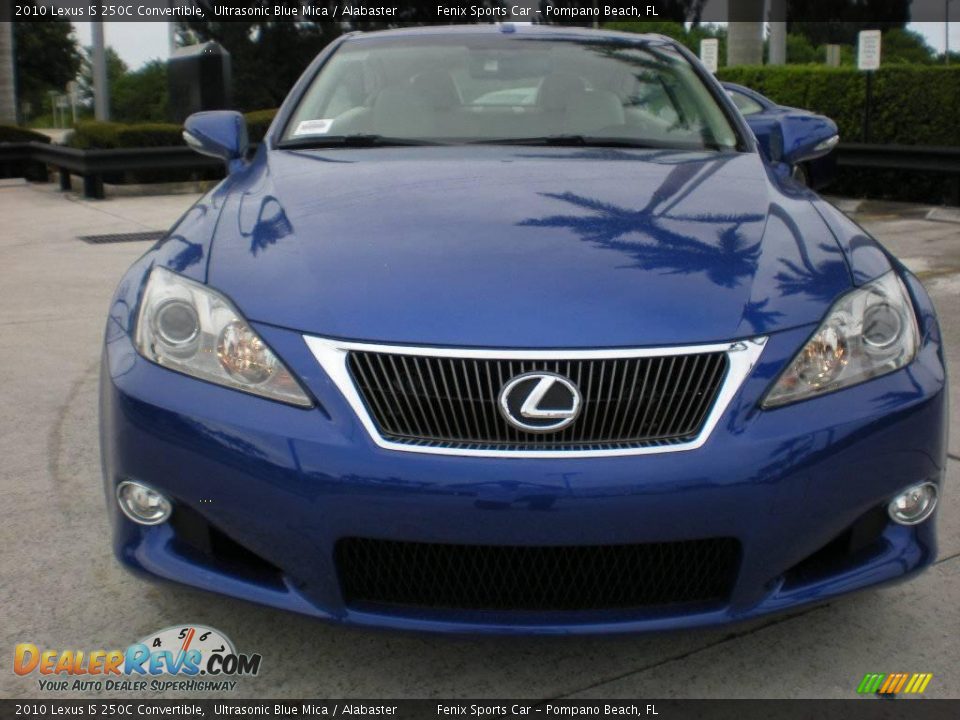 2010 Lexus IS 250C Convertible Ultrasonic Blue Mica / Alabaster Photo #10