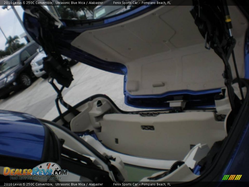 2010 Lexus IS 250C Convertible Ultrasonic Blue Mica / Alabaster Photo #13