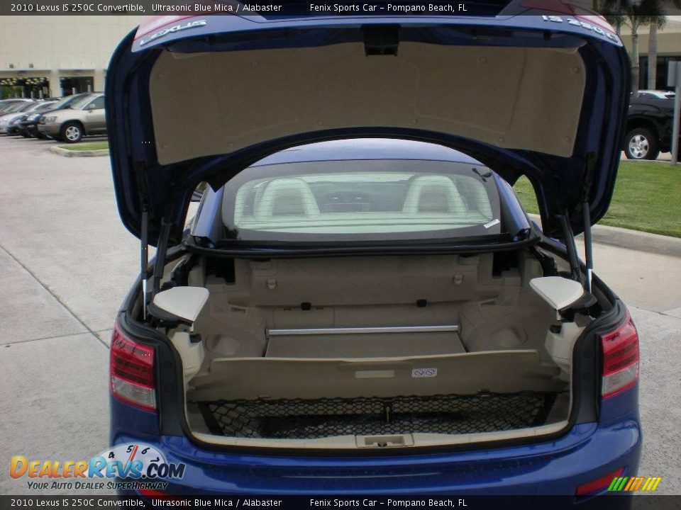 2010 Lexus IS 250C Convertible Ultrasonic Blue Mica / Alabaster Photo #14