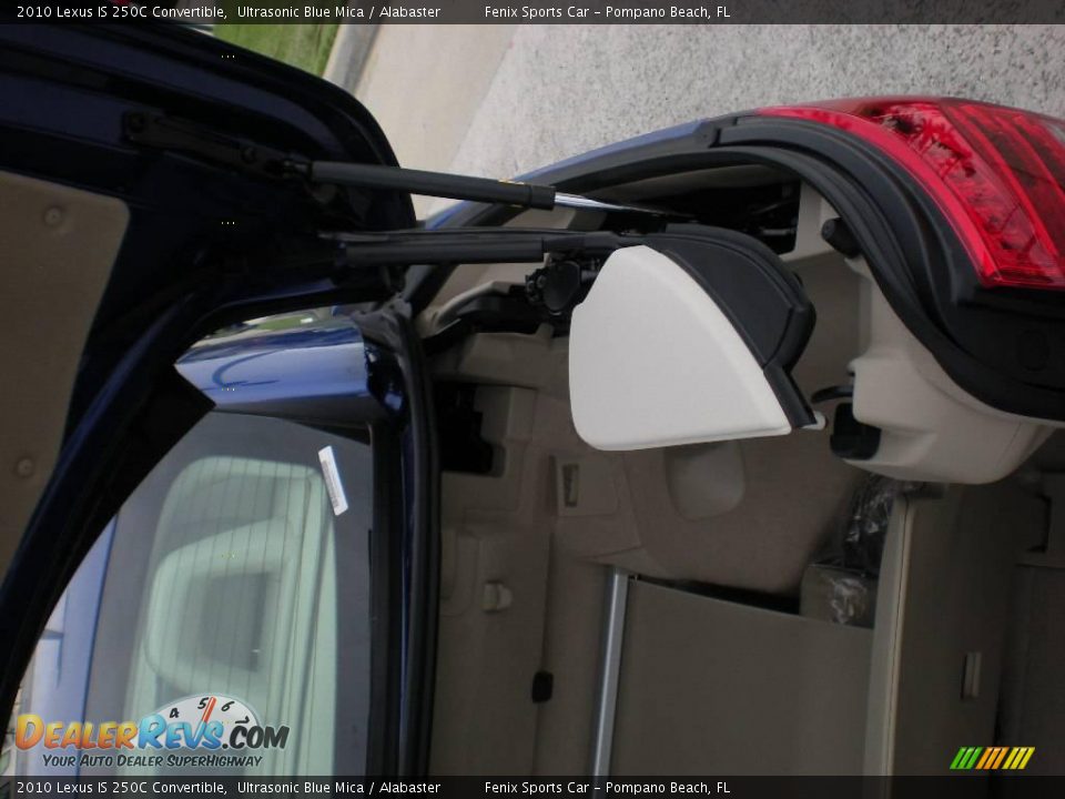 2010 Lexus IS 250C Convertible Ultrasonic Blue Mica / Alabaster Photo #15
