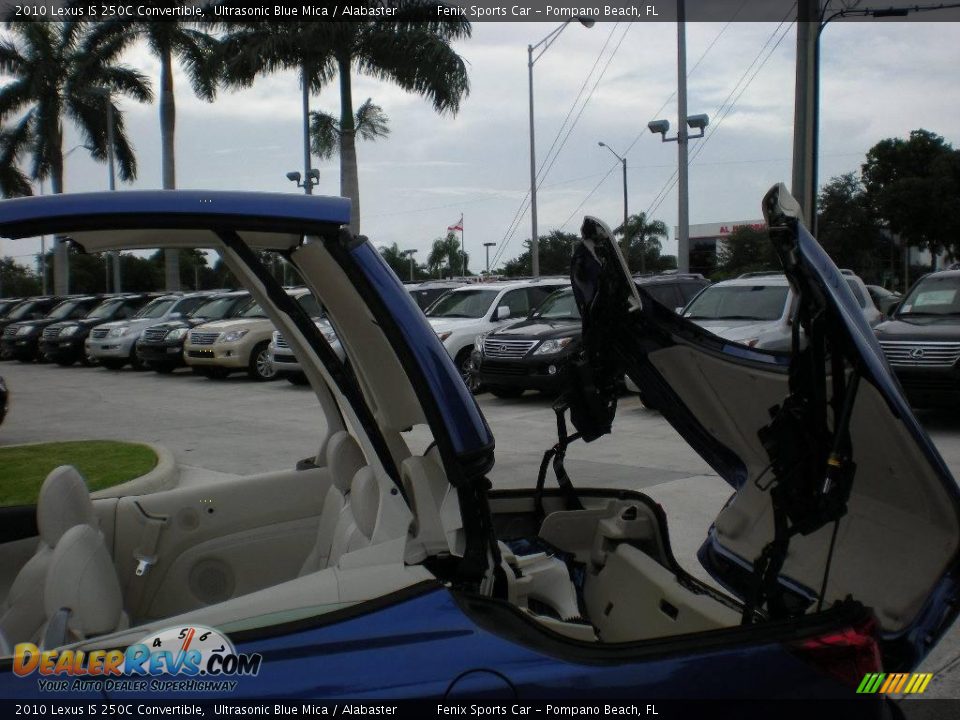 2010 Lexus IS 250C Convertible Ultrasonic Blue Mica / Alabaster Photo #17