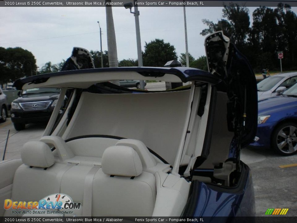 2010 Lexus IS 250C Convertible Ultrasonic Blue Mica / Alabaster Photo #18
