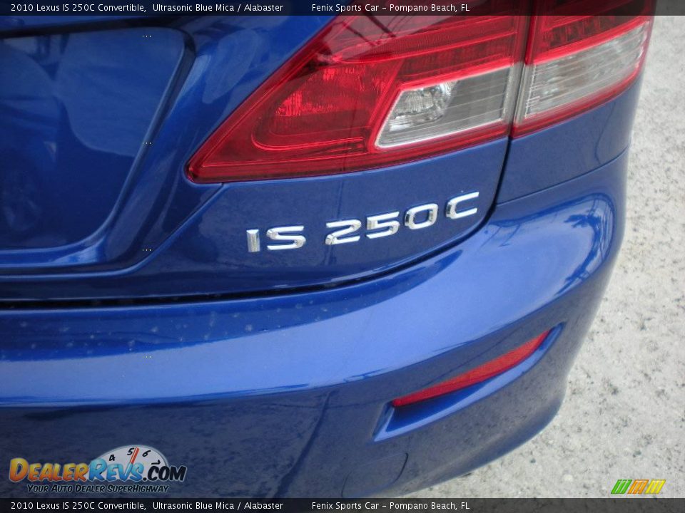 2010 Lexus IS 250C Convertible Ultrasonic Blue Mica / Alabaster Photo #19