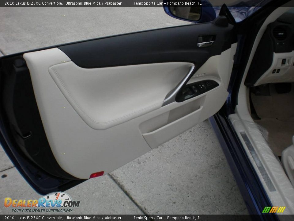 2010 Lexus IS 250C Convertible Ultrasonic Blue Mica / Alabaster Photo #20