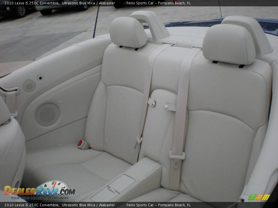 2010 Lexus IS 250C Convertible Ultrasonic Blue Mica / Alabaster Photo #21