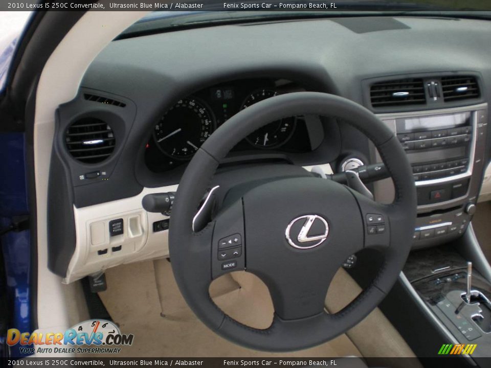 2010 Lexus IS 250C Convertible Ultrasonic Blue Mica / Alabaster Photo #22