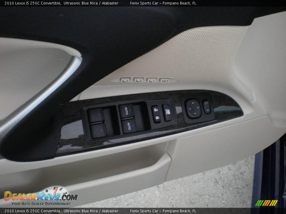 2010 Lexus IS 250C Convertible Ultrasonic Blue Mica / Alabaster Photo #24