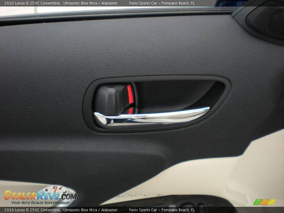 2010 Lexus IS 250C Convertible Ultrasonic Blue Mica / Alabaster Photo #25