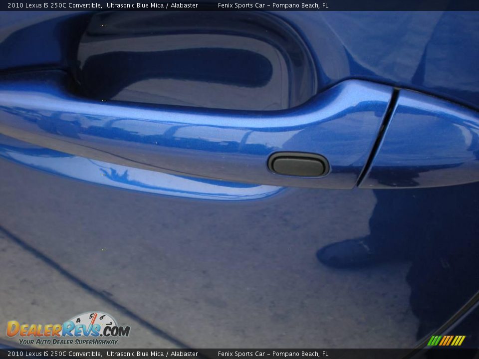 2010 Lexus IS 250C Convertible Ultrasonic Blue Mica / Alabaster Photo #26