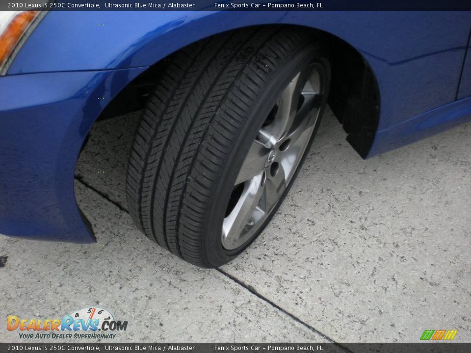 2010 Lexus IS 250C Convertible Ultrasonic Blue Mica / Alabaster Photo #27