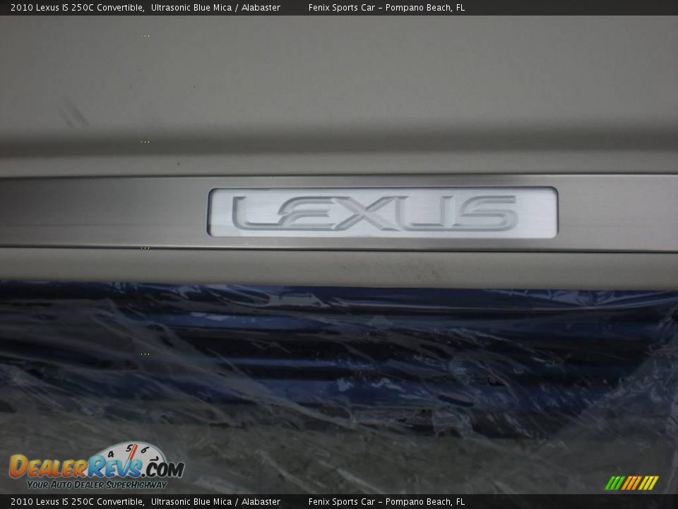 2010 Lexus IS 250C Convertible Ultrasonic Blue Mica / Alabaster Photo #29