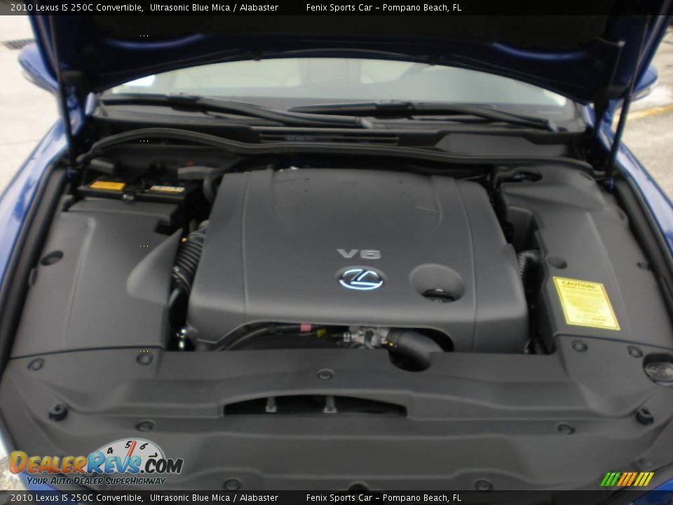 2010 Lexus IS 250C Convertible Ultrasonic Blue Mica / Alabaster Photo #30