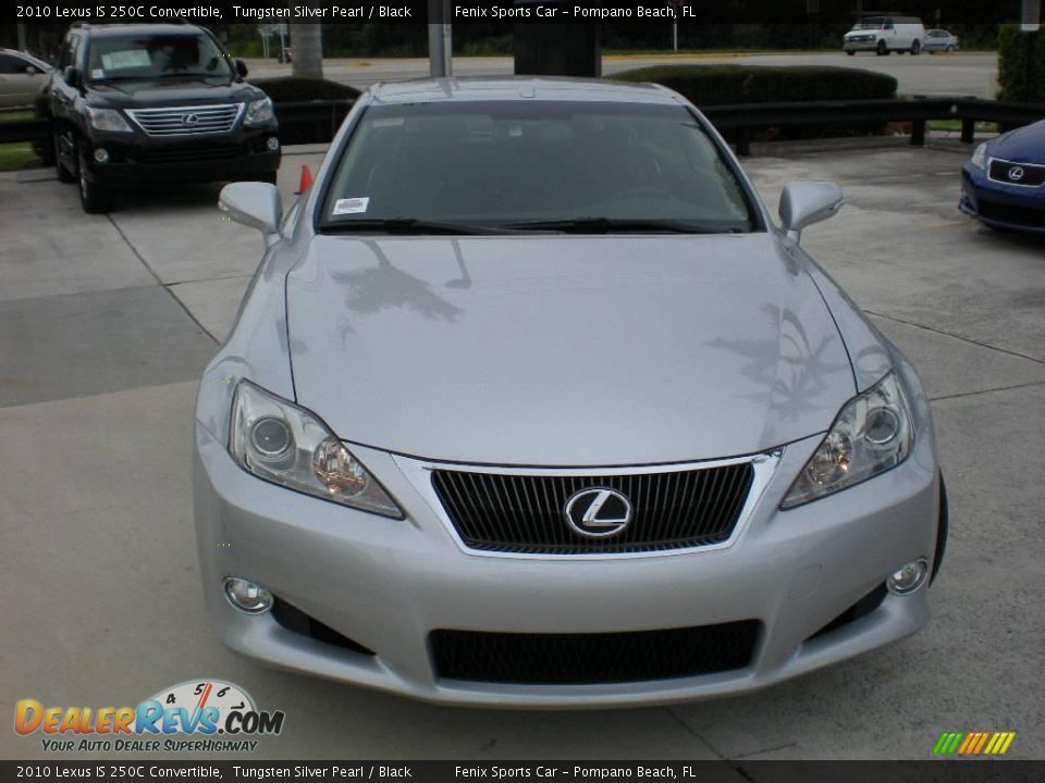 2010 Lexus IS 250C Convertible Tungsten Silver Pearl / Black Photo #1