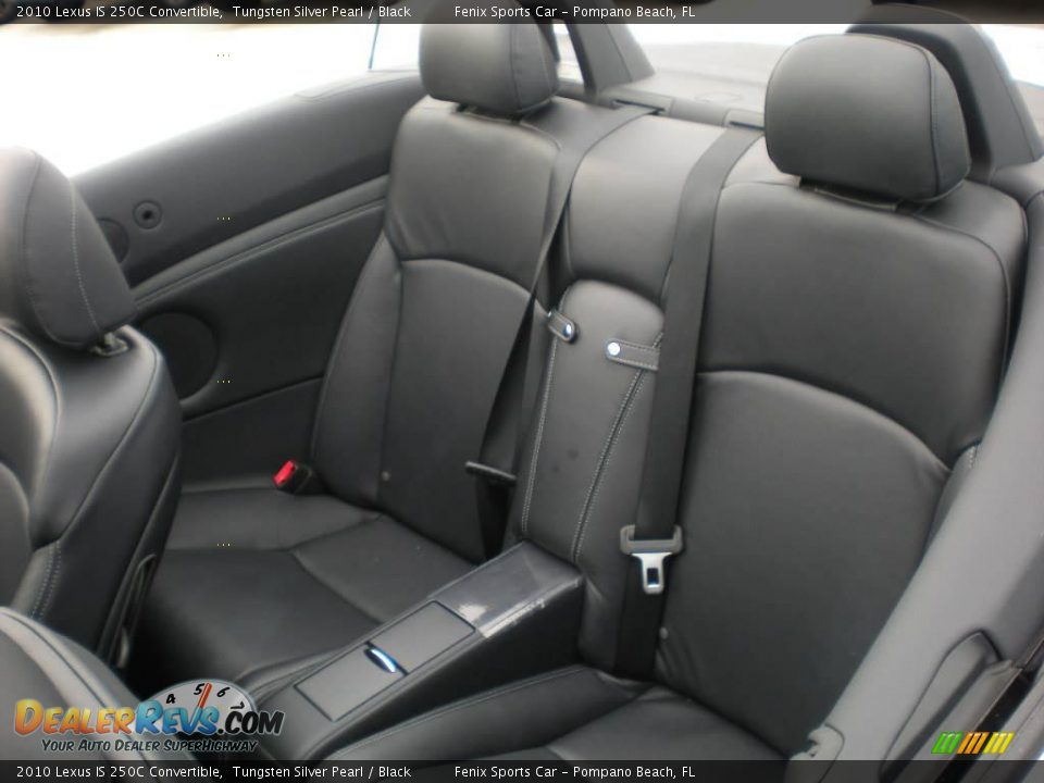 2010 Lexus IS 250C Convertible Tungsten Silver Pearl / Black Photo #6