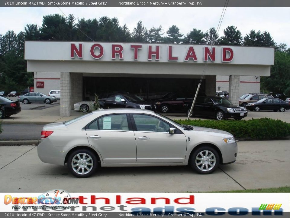 2010 Lincoln MKZ FWD Smoke Stone Metallic / Steel Gray Photo #1