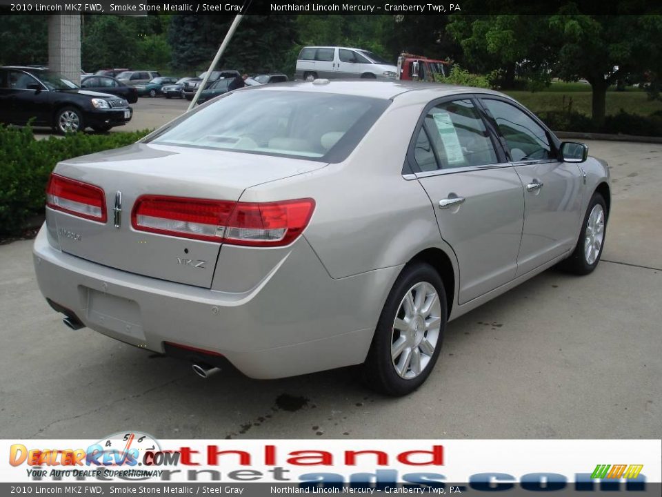 2010 Lincoln MKZ FWD Smoke Stone Metallic / Steel Gray Photo #2