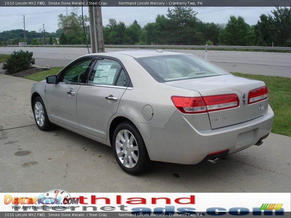 2010 Lincoln MKZ FWD Smoke Stone Metallic / Steel Gray Photo #4