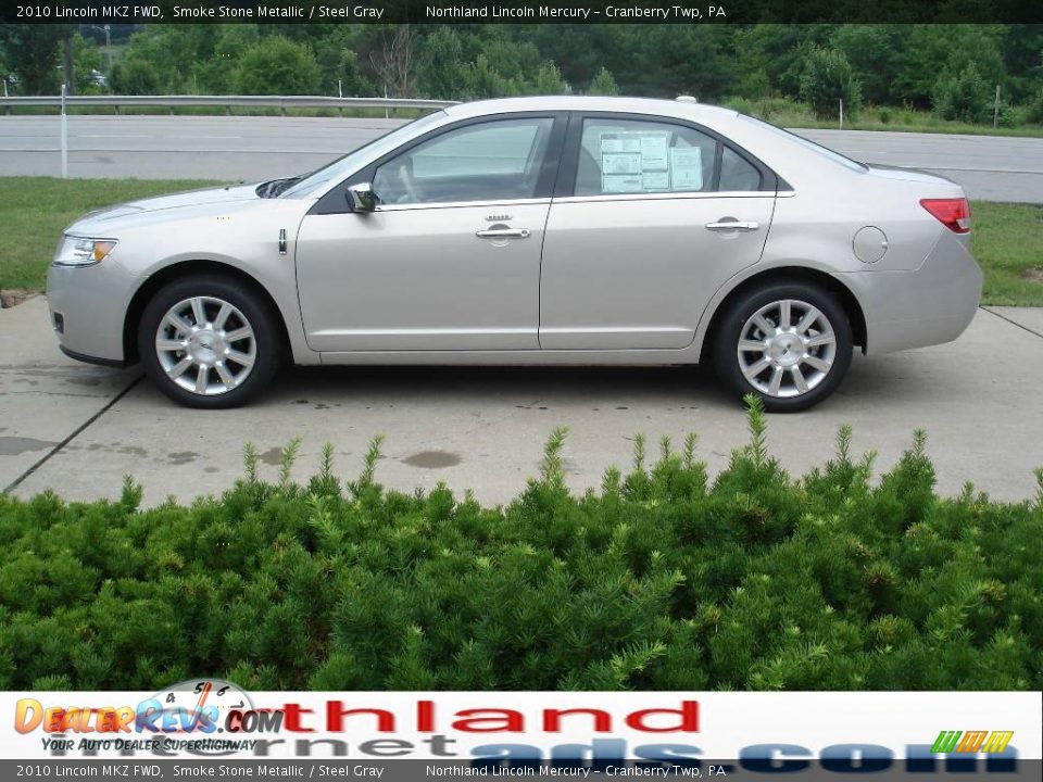 2010 Lincoln MKZ FWD Smoke Stone Metallic / Steel Gray Photo #5