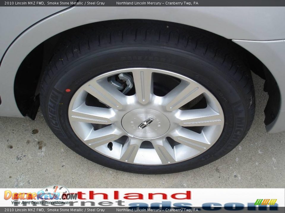 2010 Lincoln MKZ FWD Smoke Stone Metallic / Steel Gray Photo #13