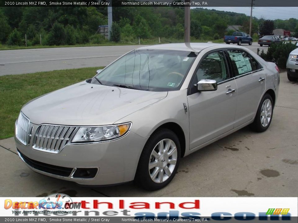 2010 Lincoln MKZ FWD Smoke Stone Metallic / Steel Gray Photo #14