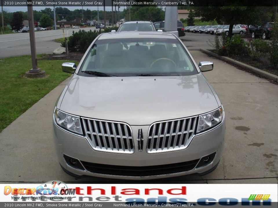 2010 Lincoln MKZ FWD Smoke Stone Metallic / Steel Gray Photo #15