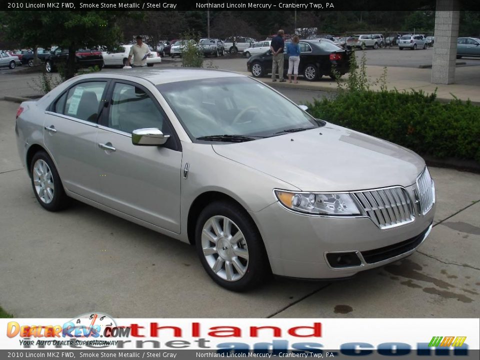 2010 Lincoln MKZ FWD Smoke Stone Metallic / Steel Gray Photo #16