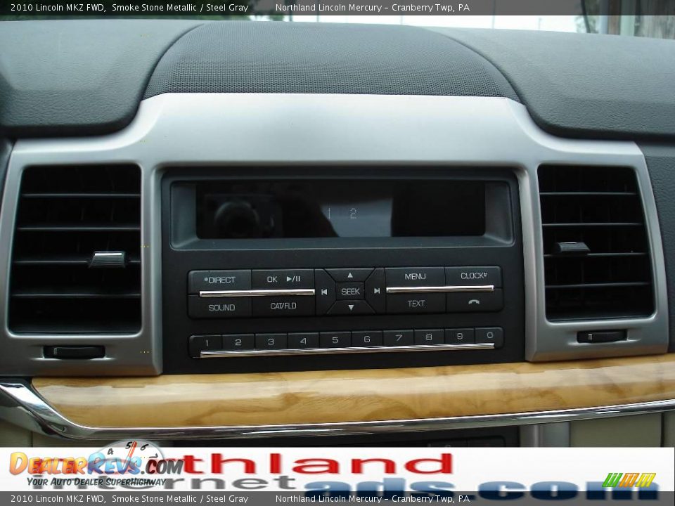 2010 Lincoln MKZ FWD Smoke Stone Metallic / Steel Gray Photo #17