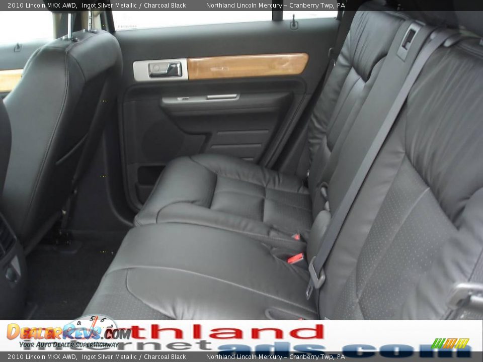 2010 Lincoln MKX AWD Ingot Silver Metallic / Charcoal Black Photo #11