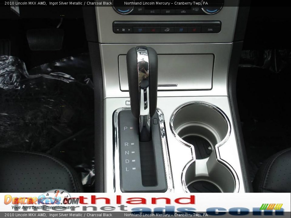 2010 Lincoln MKX AWD Ingot Silver Metallic / Charcoal Black Photo #18