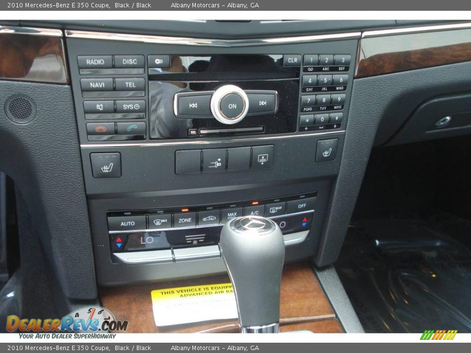 2010 Mercedes-Benz E 350 Coupe Black / Black Photo #16