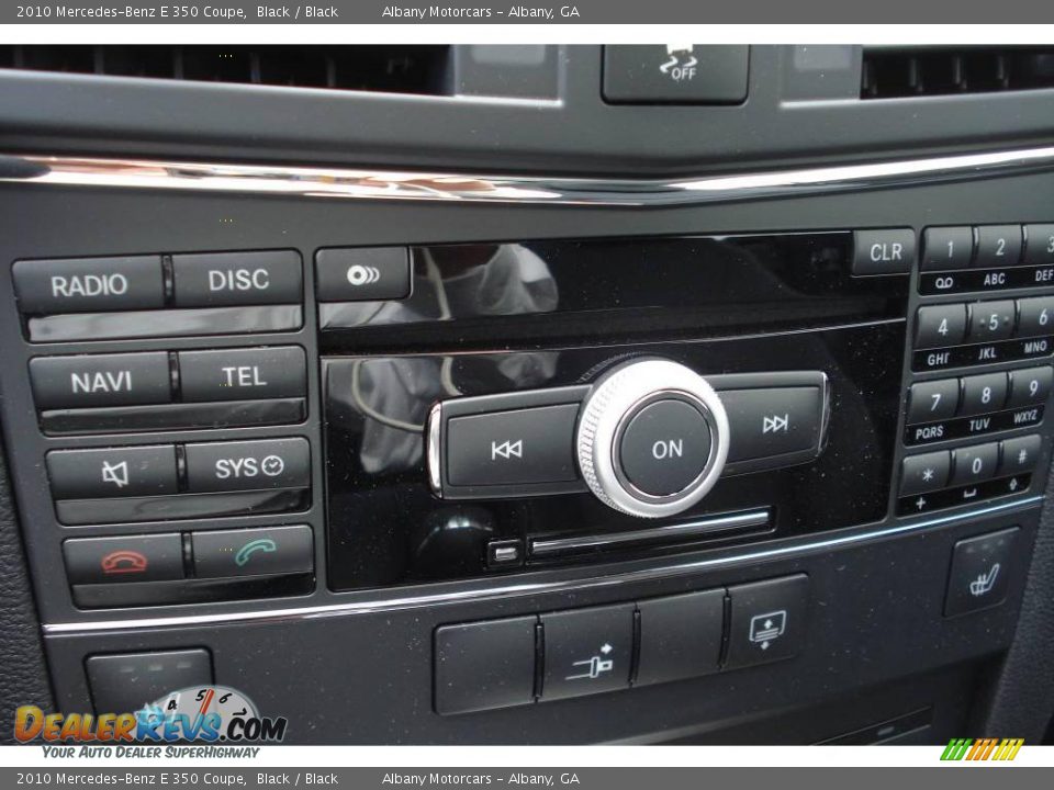 2010 Mercedes-Benz E 350 Coupe Black / Black Photo #19