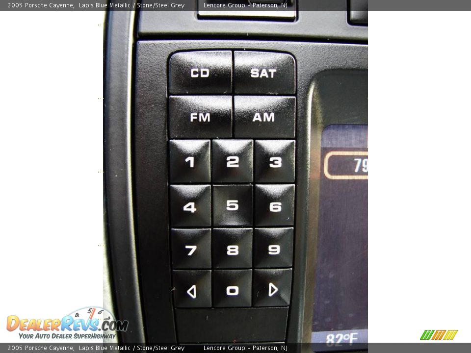 2005 Porsche Cayenne Lapis Blue Metallic / Stone/Steel Grey Photo #24